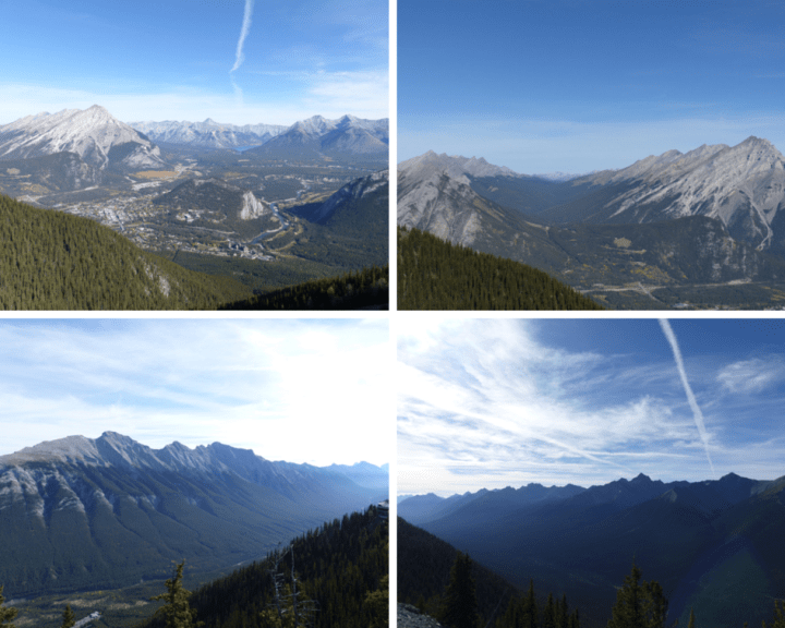 Sulphur Mountain views