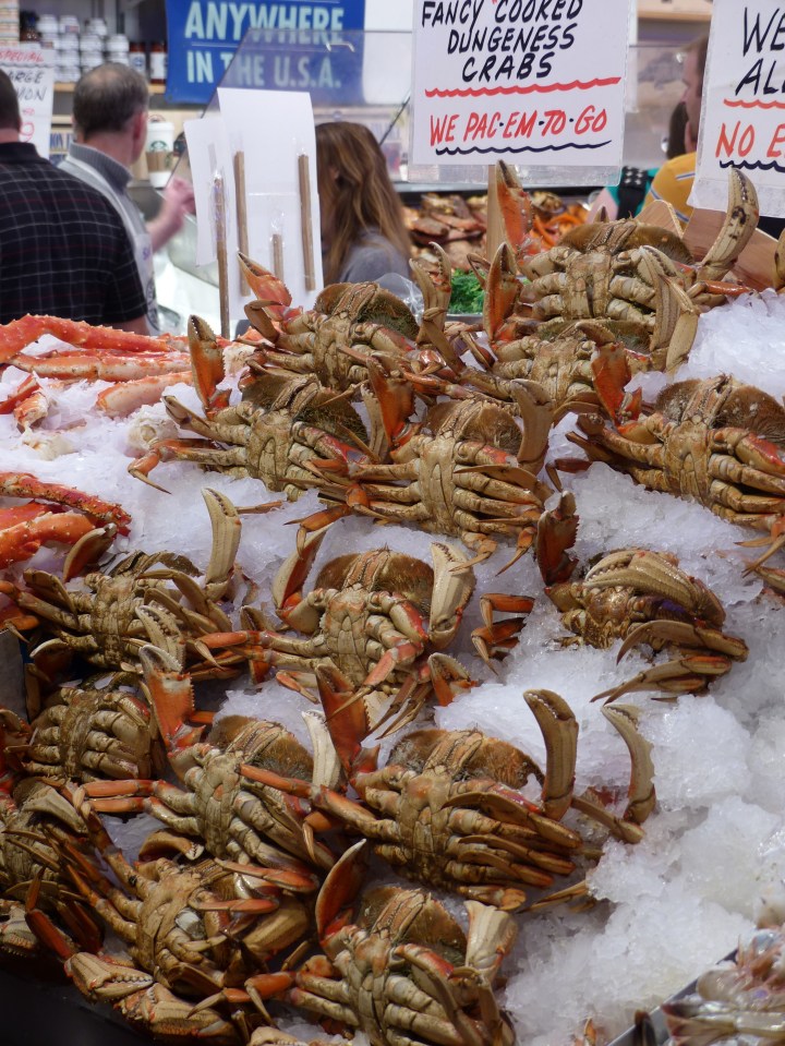 Fruit and veg stall Pike Place Market