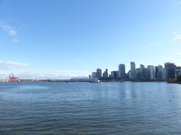 Downtown Vancouver from Stanley Park