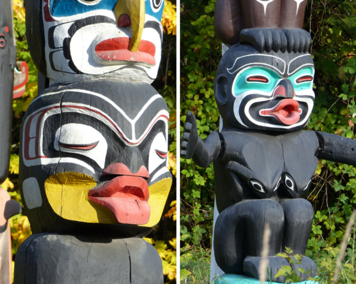 Stanley Park totem poles