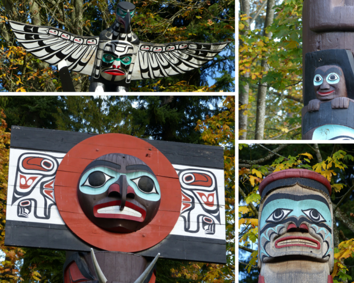 Stanley Park totem poles