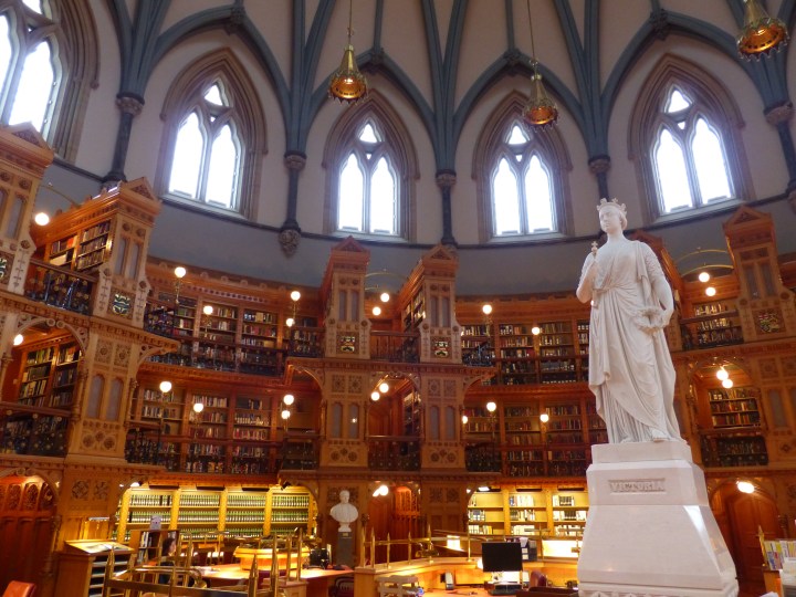 Centre Block Library Queen Victoria