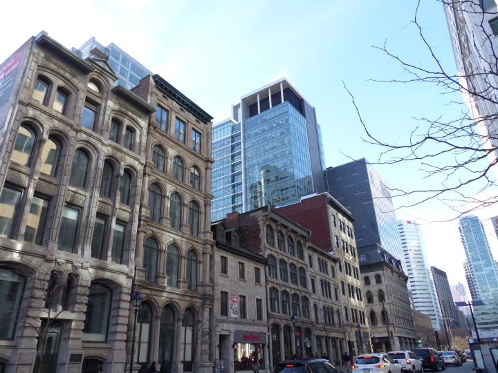 Old and new Montreal