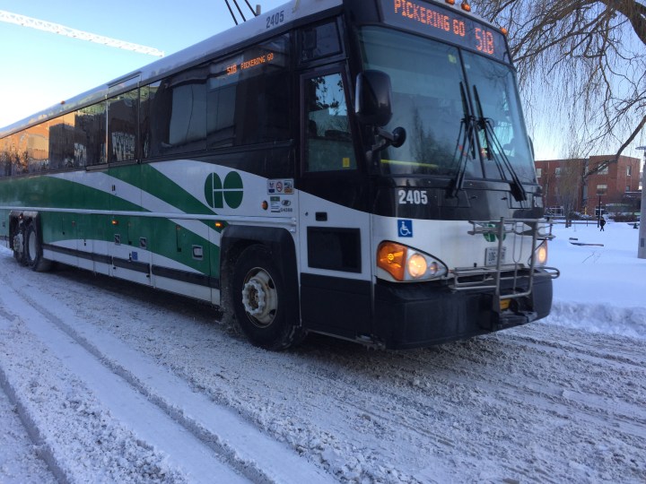 GO Transit bus