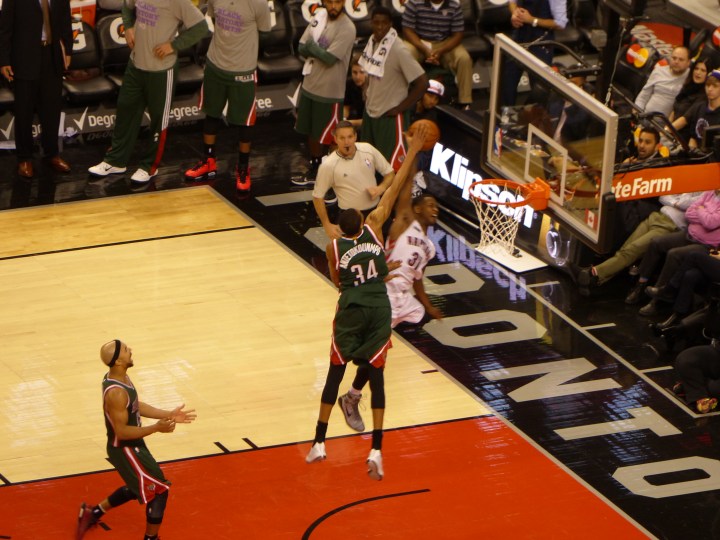 Toronto Raptors vs MIlwaukee Bucks