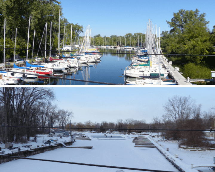 Toronto Islands marina