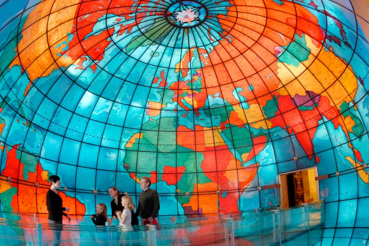 Inside the Mapparium