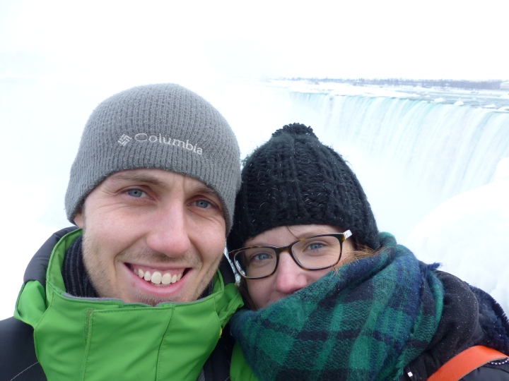 Selfie at the Niagara Falls