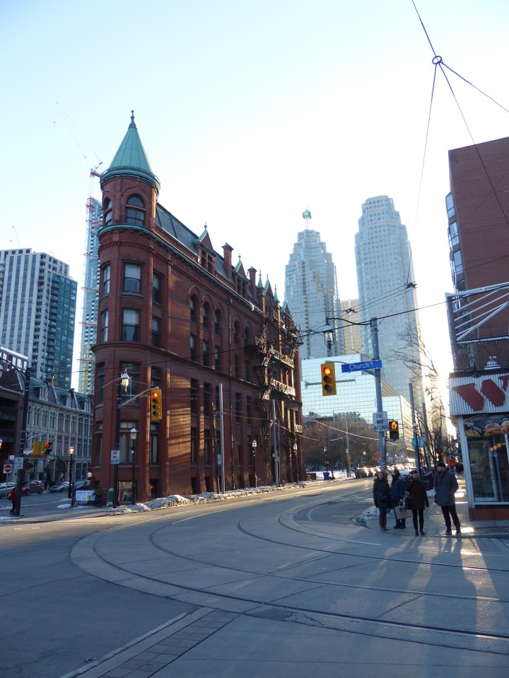 Flatiron building Toronto