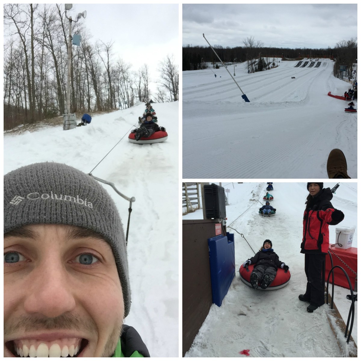 Snow tubing in Barrie, Ontario Snow Valley vs Horseshoe Resort Brown