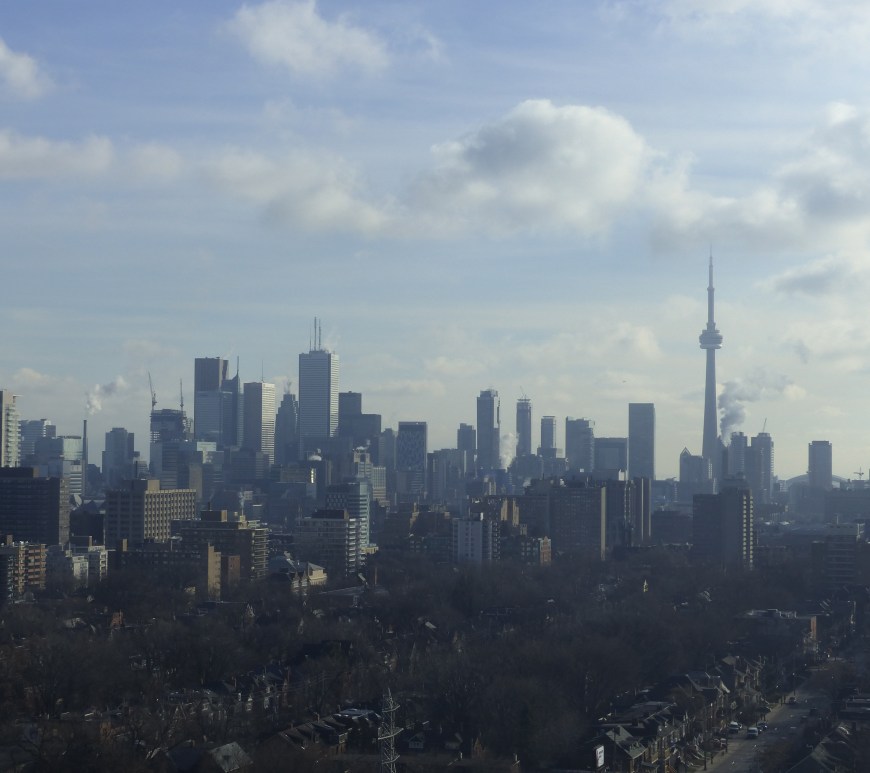 Downtown Toronto and the CN Tower