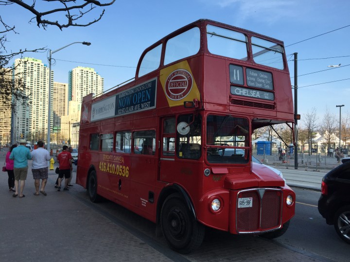 Sightseeing bus Toronto