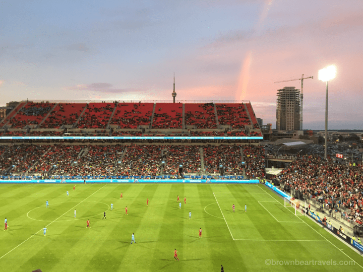 BMO Field sunset