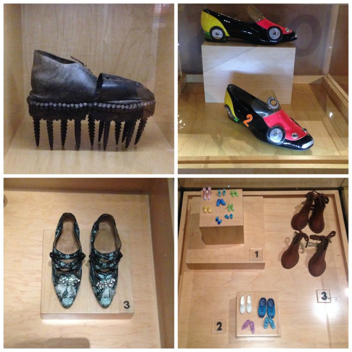 Shoes at Bata Shoe museum
