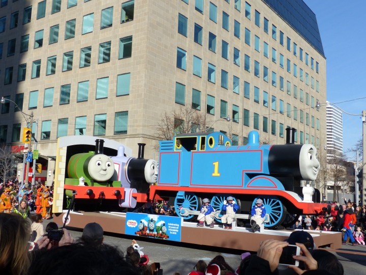 Thomas the Tank Engine Toronto Santa Claus Parade
