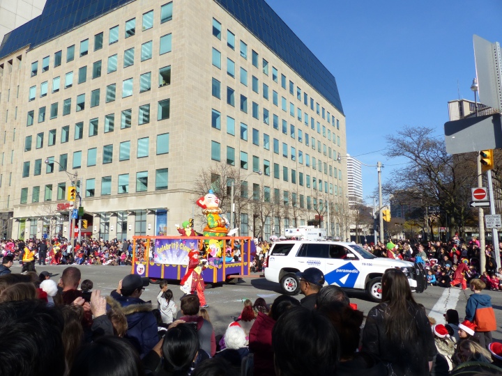 Celebrity Clowns Toronto Santa Claus Parade