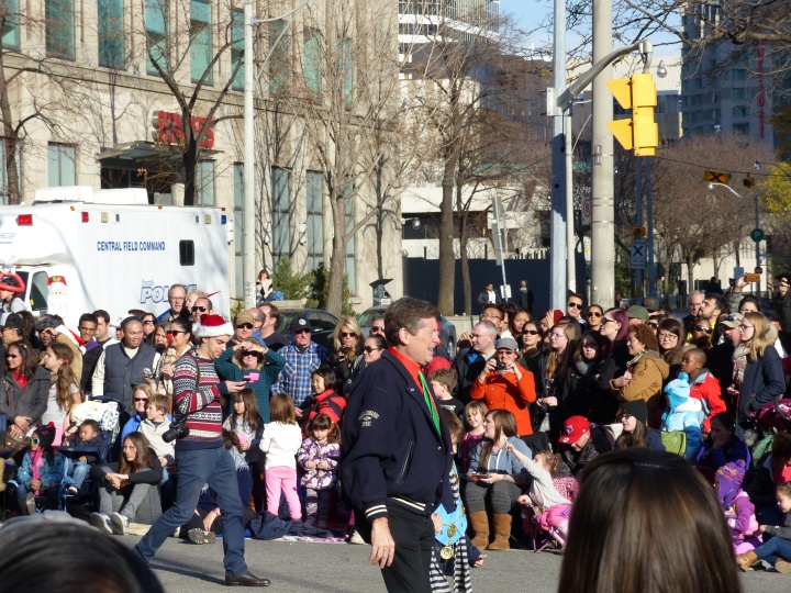 Mayor John Tory Santa Claus Parade
