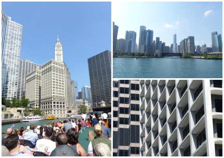 Chicago river cruise views