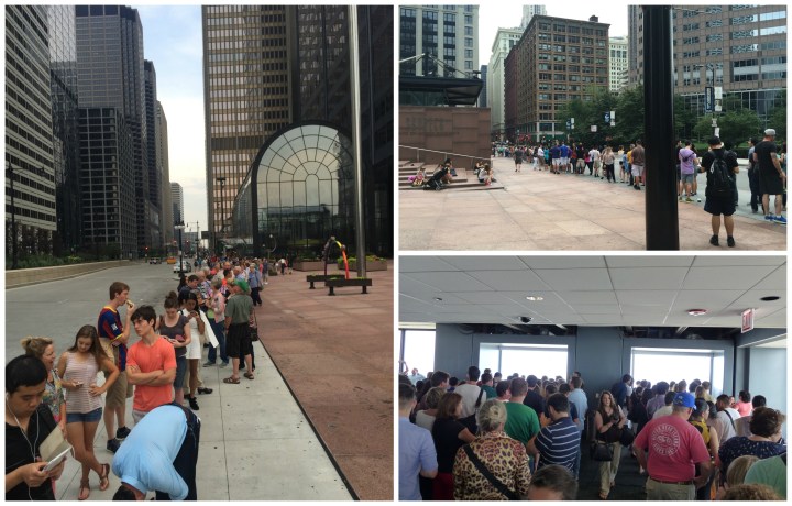 Willis Tower queues