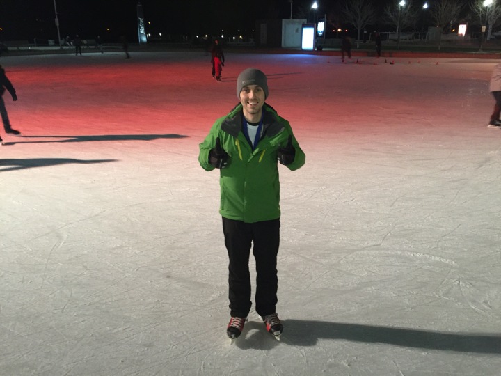 Ice skating Harbourfront Toronto